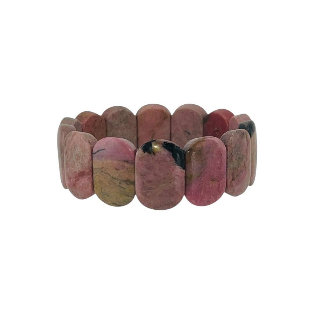 Rhodochrosite Stretch Bracelet