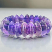 Amethyst Gemstone Stretch Bracelet