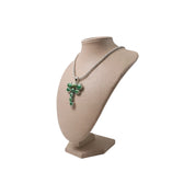 Mojave Green Dragonfly Pendant Necklace