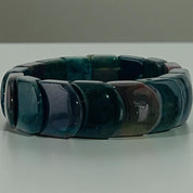 Minimalist Moss Agate Bracelet