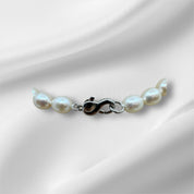 Honora, Ivory, Freshwater Pearl Necklace, Vintage Style, Classic, Sterling Silver Lobster Clasp, Perfect Gift