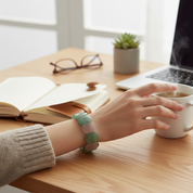 Strawberry Quartz Stretch Bracelet