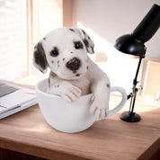 Dalmatian Teacup Pups Figurine