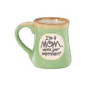 MOM SUPERPOWER PORCELAIN MUG