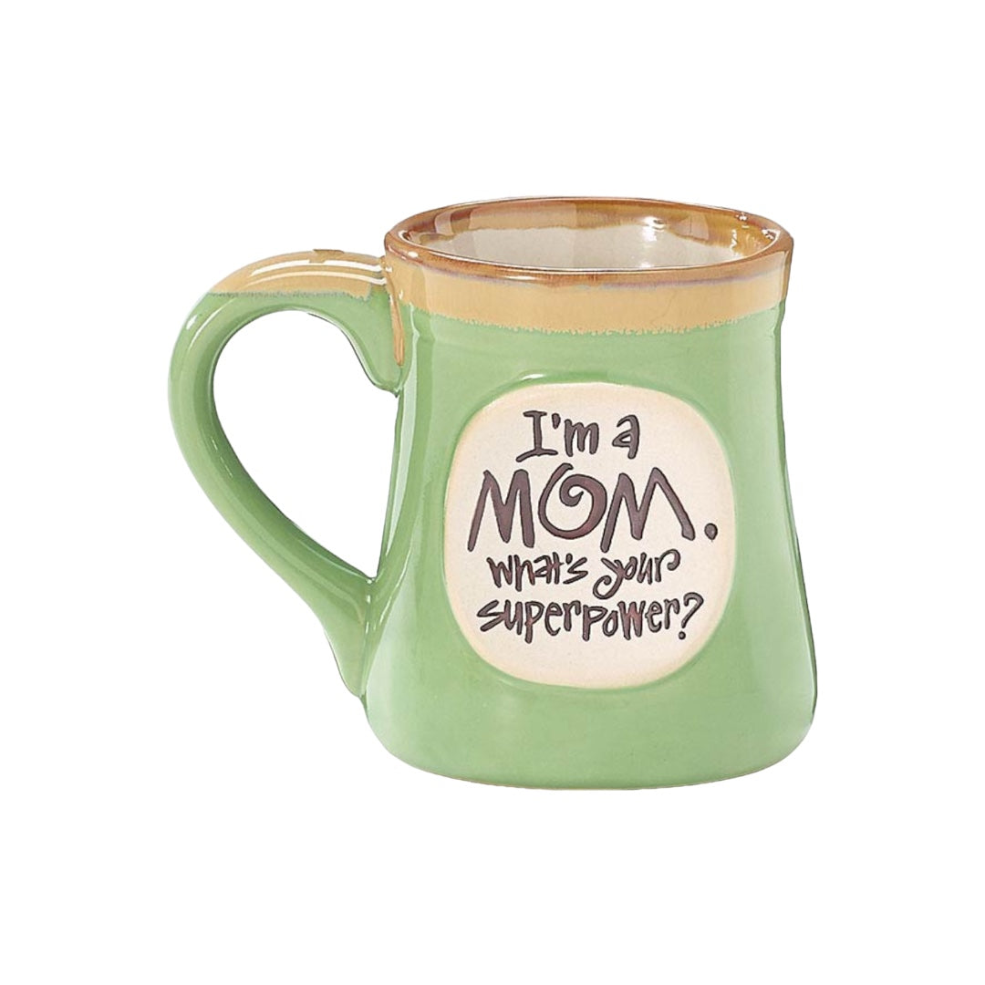 MOM SUPERPOWER PORCELAIN MUG