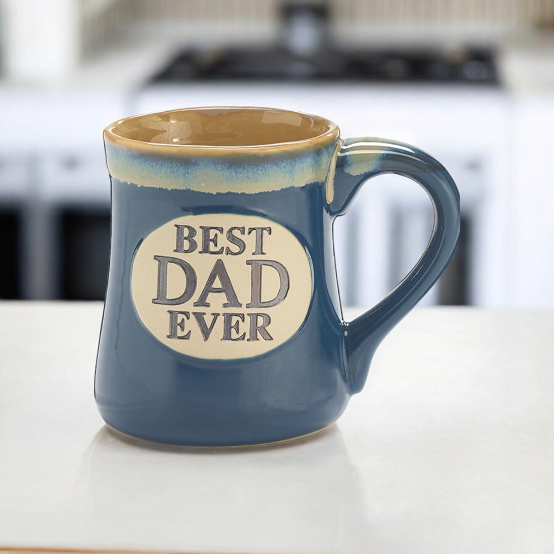 BEST DAD EVER PORCELAIN MUG