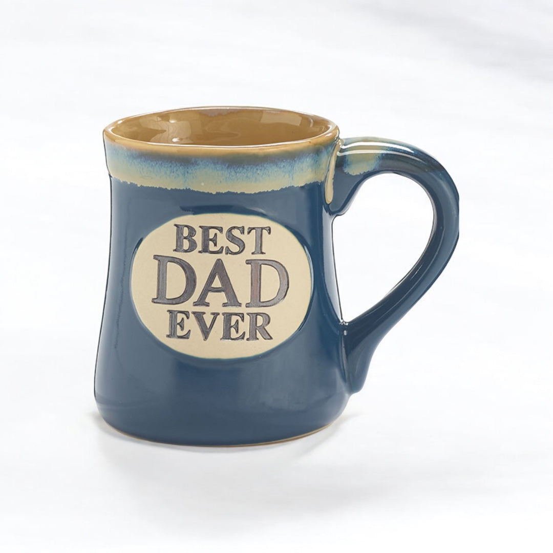 BEST DAD EVER PORCELAIN MUG