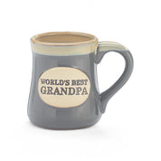 WORLD'S BEST GRANDPA PORCELAIN MUG