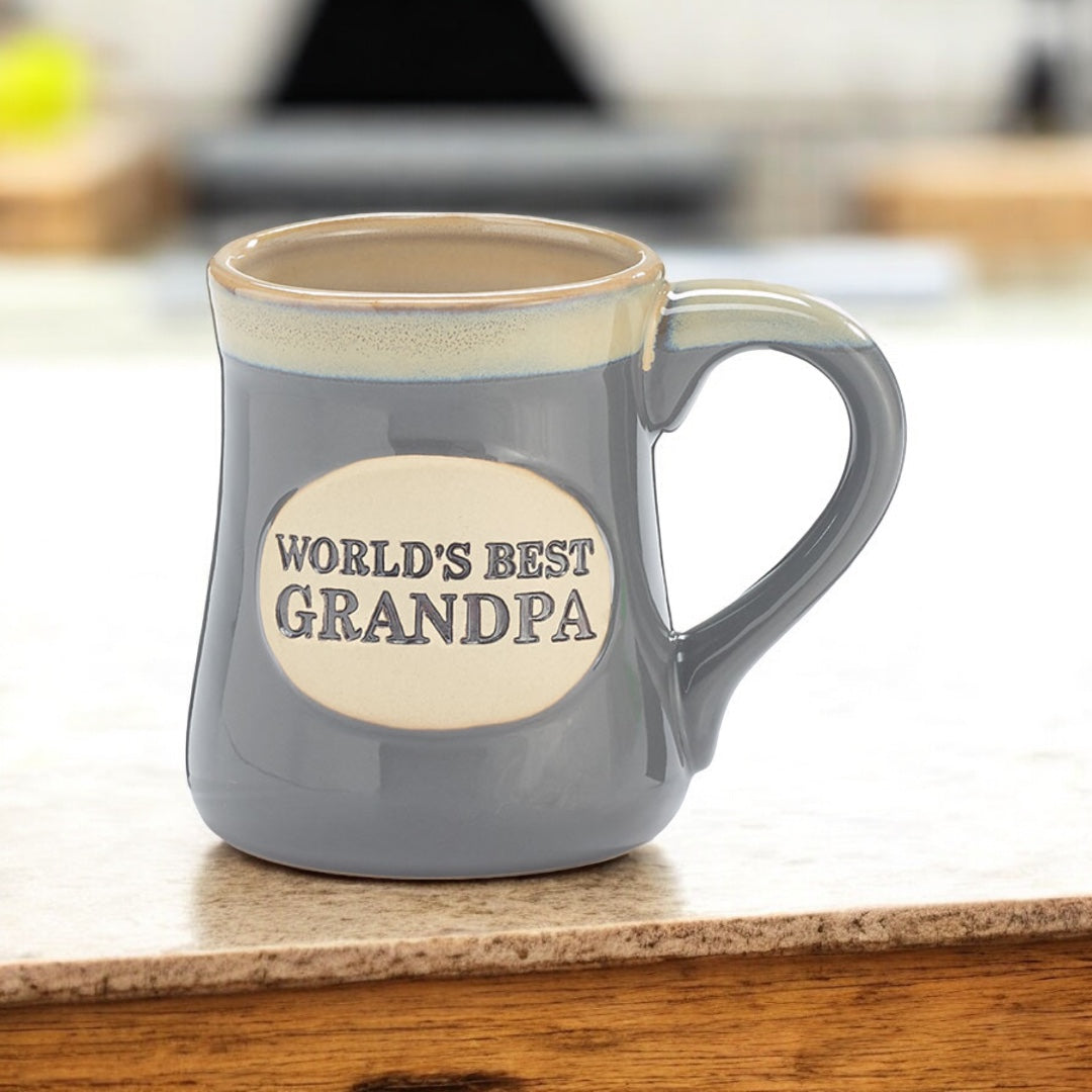 WORLD'S BEST GRANDPA PORCELAIN MUG