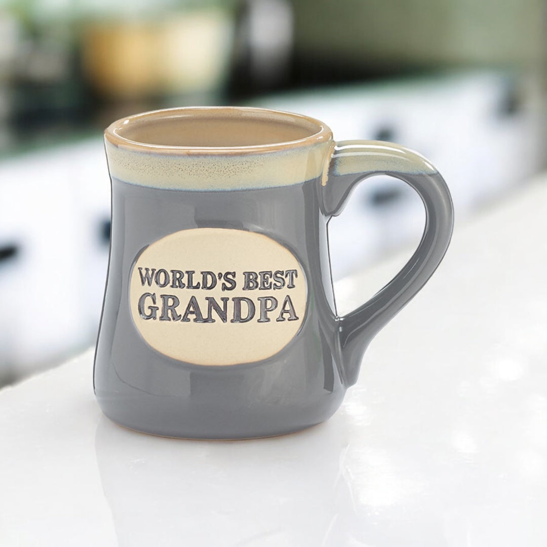 WORLD'S BEST GRANDPA PORCELAIN MUG