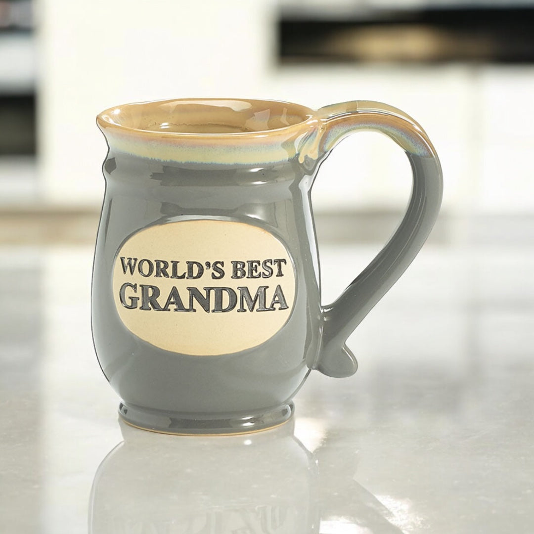 WORLD'S BEST GRANDMA PORCELAIN MUG