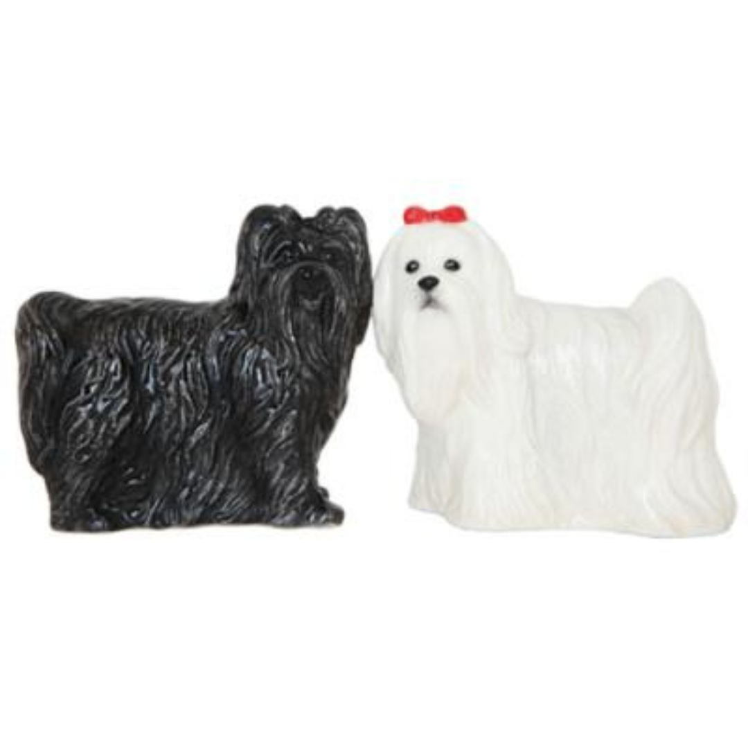 Maltese Salt and Pepper Shakers