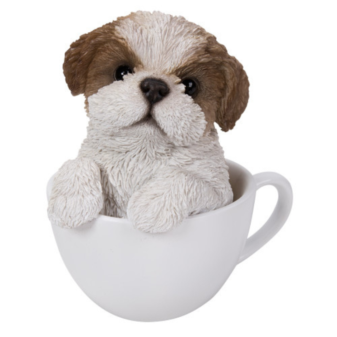 Shih Tzu Teacup Pups Figurine